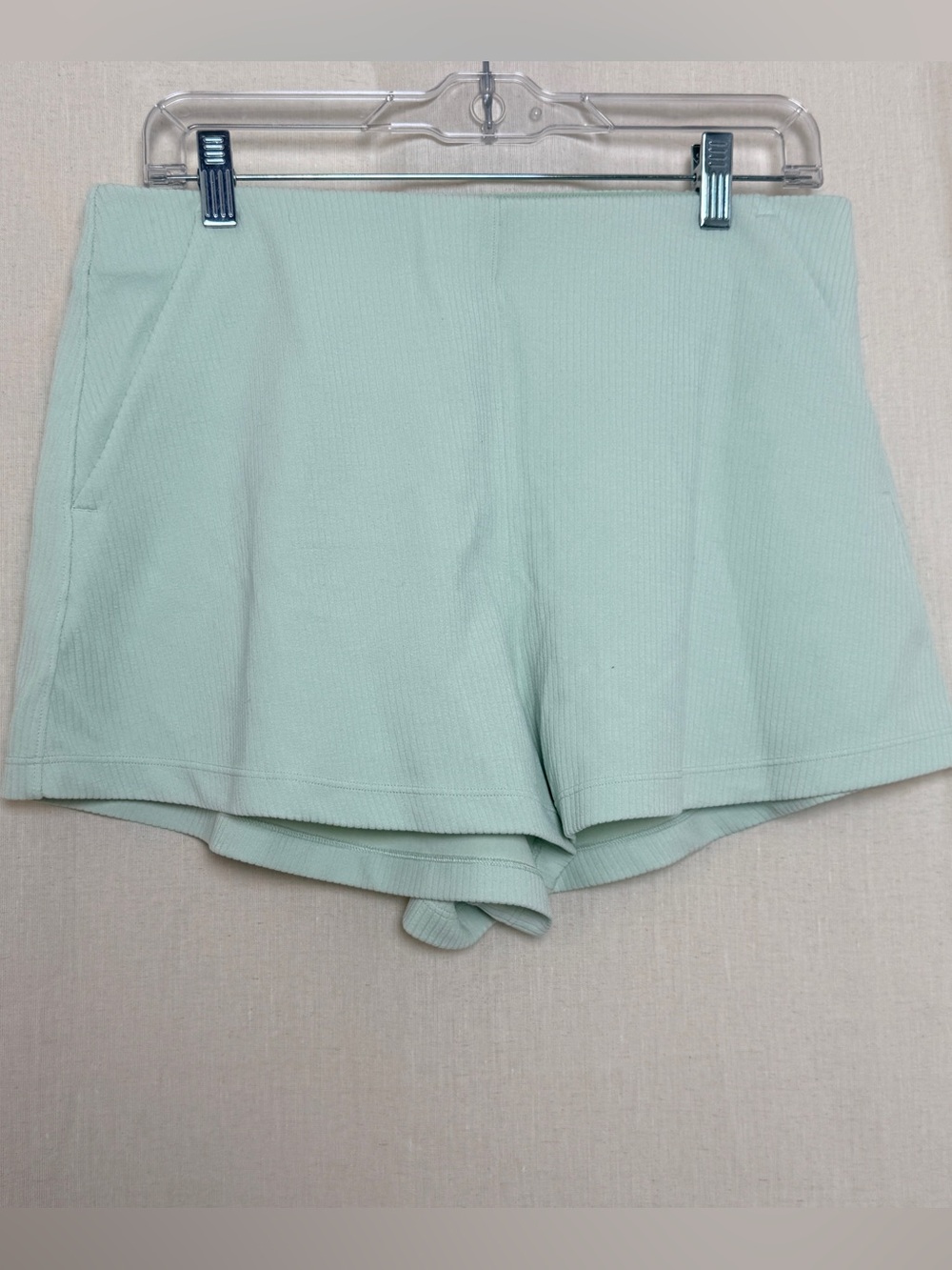 Lululemon Ribbed Softstreme High Rise Shorts 10